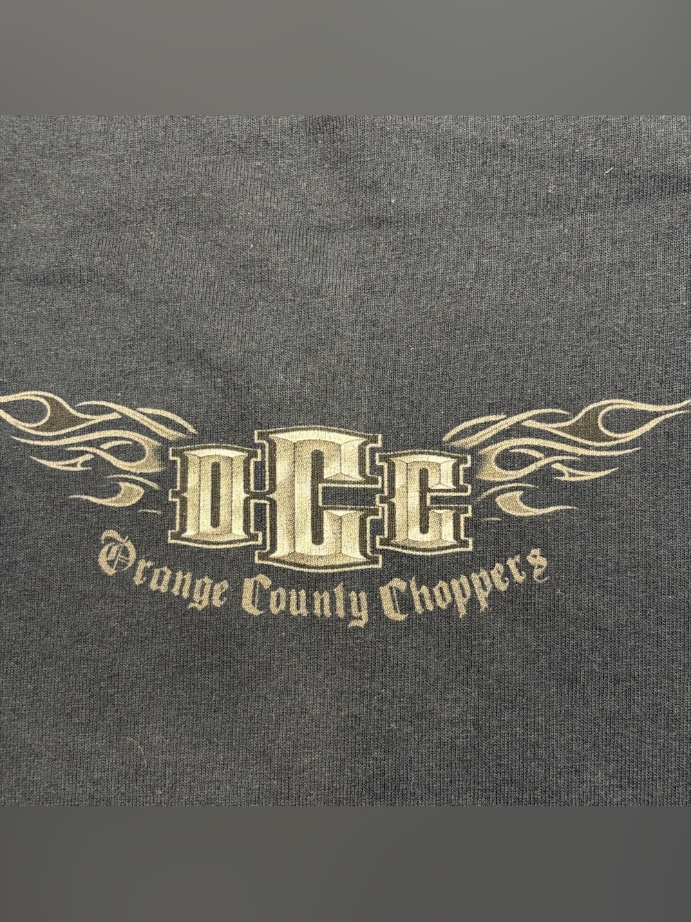 Vintage 2003 Orange County Choppers T Shirt XL Tennessee River Tag OCC Sword Y2K - Picture 5 of 9